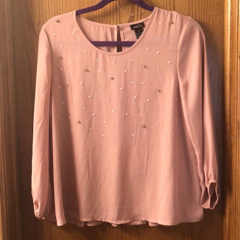 Pink top